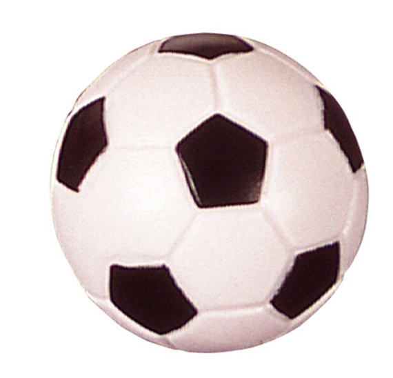 Kickerball Fußball original, 35 mm, schwarz/weiß, 23 g
