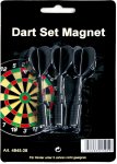 Ersatzpfeile für Magnet-Dartboard, 3er Set, schwarz