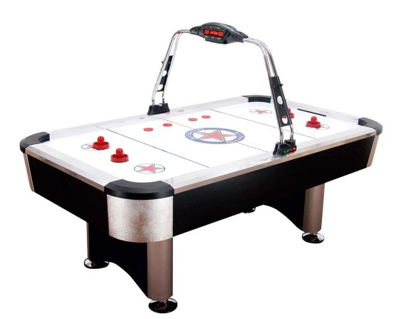 Airhockey Tisch Stratos mit elektronischer Anzeige, 7 ft.