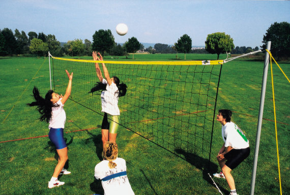 Huck Volleyball-Freizeit-Set für Kleinspielfeld...