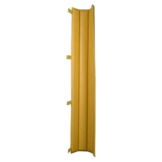 Säulenschutzpolster, 200 cm lang, 4 eckig bis Innenmaß 12 x 12 cm, gelb