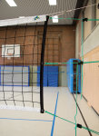 Huck Volleyballnetz Turniernetz Smash mit Umlenkrolle DVV 1