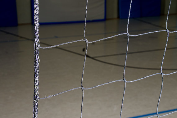 Huck Volleyballnetz Trainingsnetz 2 mm mit Stahlseil