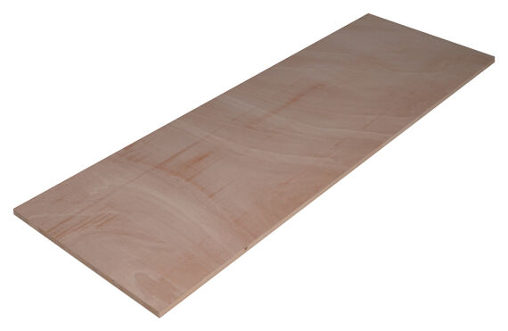Deckelplatte aus 19 mm Tischlerplatte 149x49cm, für großen Sprungkasten