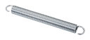 Eurotramp Stahlfeder feuerverzinkt, Länge 185 mm, 20x185 mm zur Befestigung des schwarzen Gurtbands