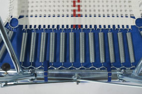 Eurotramp Sprungtuch, 70x60 cm aus 13 mm Nylonbändern für Open-End-Minitramp
