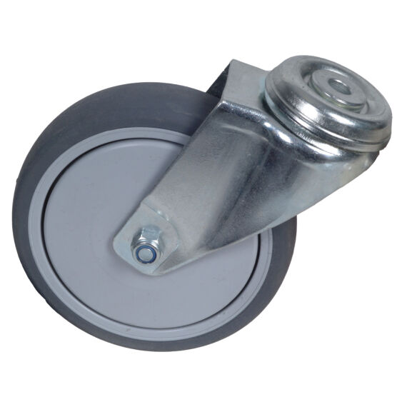Apparate-Lenkrolle, Ø 125 mm mit Rückenloch,...