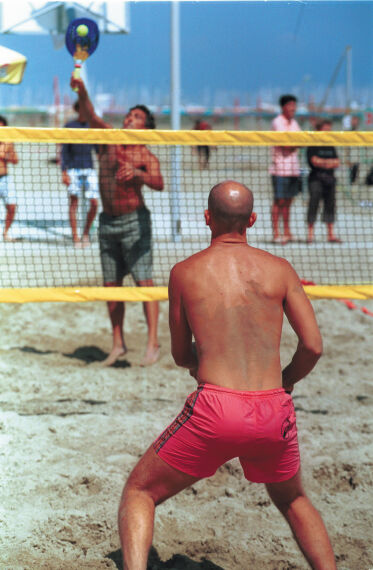 Huck Beach-Tennis Trainingsnetz aus PP 2,3 mm stark