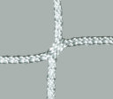 Huck Fußballtornetz knotenlos 7,5 x 2,5 m, Tiefe 80/200 cm, aus PP 4 mm