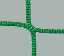 Huck Jugend-Fußballtornetz knotenlos 5,15 x 2,05 m, Tiefe 100/100 cm, aus PP 4 mm, grün