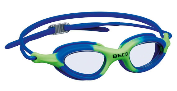 Beco Schwimmbrille Kinder 8+ BIARRITZ, blau-grün