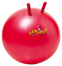 Togu Kangaroo Hüpfball ABS, Durchmesser ca. 45 cm, rubinrot