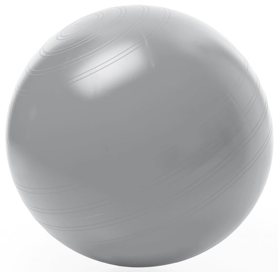 Togu Sitzball mit ABS, Ø 65 cm, silber