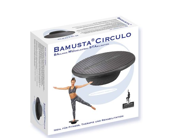 Bamusta Balance Board Circulo Ø39 cm schwarz