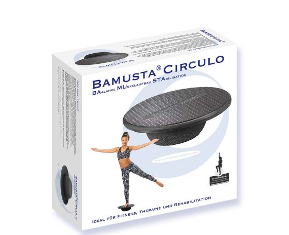 Bamusta Balance Board Circulo Ø39 cm schwarz
