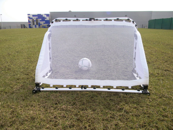 Netz Fußball Tor Garten 120x80 cm NEU Aluminium Fußballtor Faltbar 