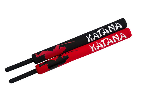 Neopren Katana Softschwerter, 2er-Set, 80 cm