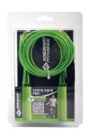 Springseil, Speed Rope Pro mit Stahlseil+PVC-ummantelt, 300 cm verstellbar, Alu-Griffe, 220 g