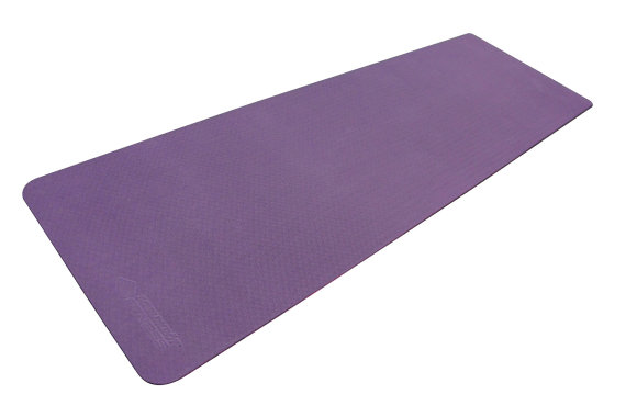 Yoga-Matte, 183x61x0,4 cm, Bicolor purple-pink, im...