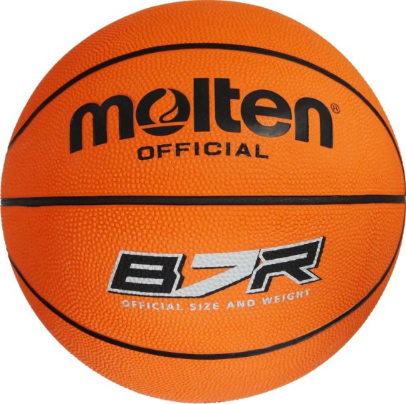 Molten Basketball B7R, Orange, Größe 7