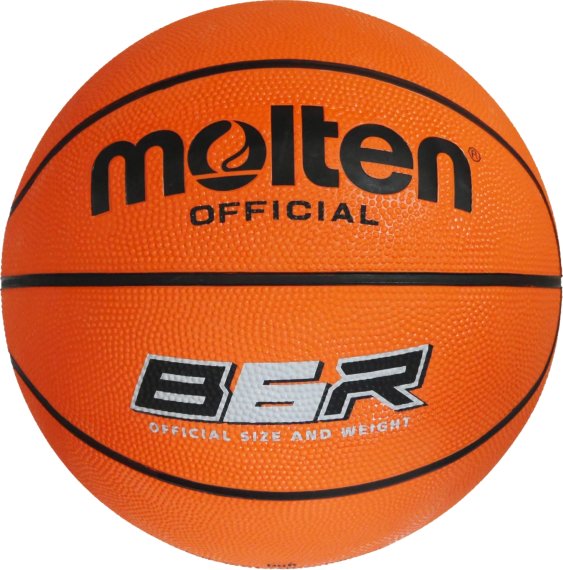 Molten Basketball B6R, Orange, Größe 6