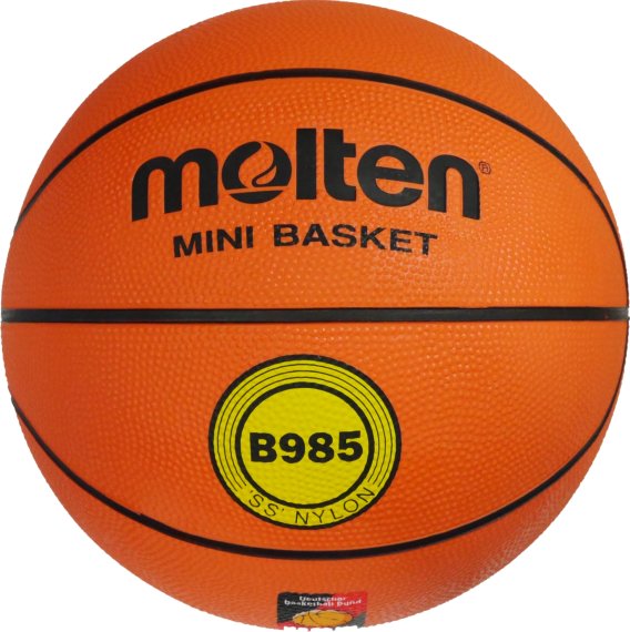 Molten Basketball B985, Orange, Größe 5