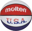 Molten Basketball BC7R-USA, Weiß/Blau/Rot