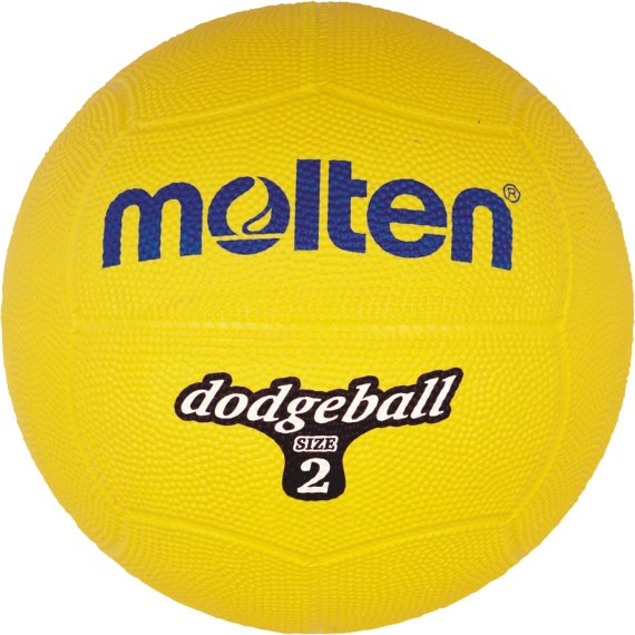 Molten Dodgeball / Völkerball, Gummi DB2-Y, Gelb,...