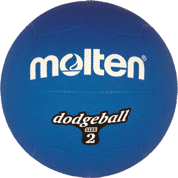 Molten Dodgeball / Völkerball, Gummi DB2-B, Blau, 310g, Ø 200mm
