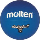 Molten Dodgeball / Völkerball, Gummi DB2-B, Blau, 310g, Ø 200mm