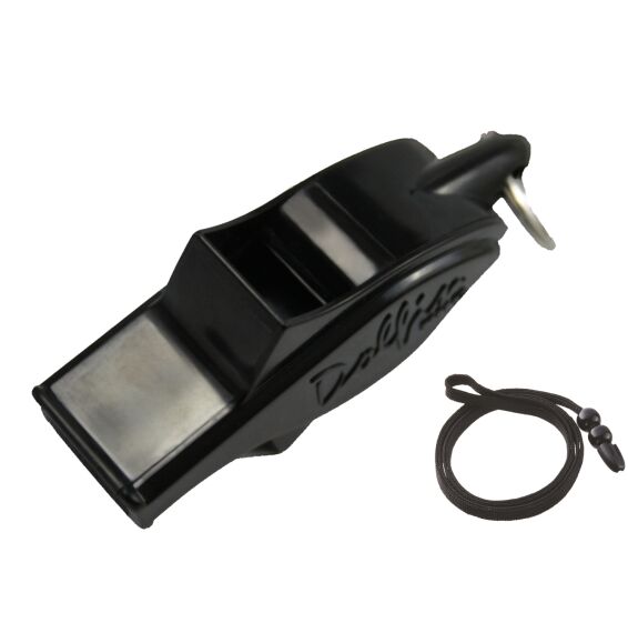Molten "Dolfin" Spezielle Basketball-Pfeife WDFPBK, Schwarz