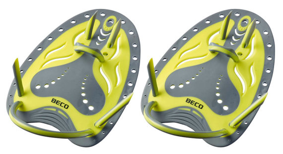 Beco Handpaddles Flex, Größe: S, gelb