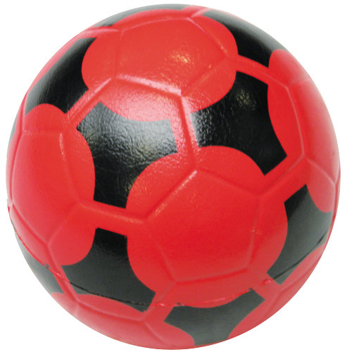 Spordas Schaumstoff Fußball mit Haut, Ø 20 cm, 315 g