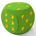 VOLLEY® Riesen Schaumstoffwürfel 30 cm, grün