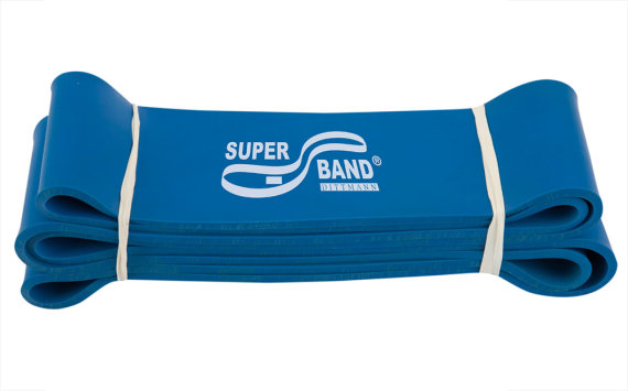 Jumbo Rubberband / Superband, extra stark / blau