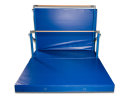 Bänfer Niedersprungmattensatz klappbar für Spannstufenbarren Super, 451 x 248 x 20 cm, blau