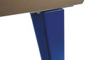 Bänfer Schutzpolster für Schwebebalken-Standfußsäule, 100 x 630 x 1,5 cm, blau
