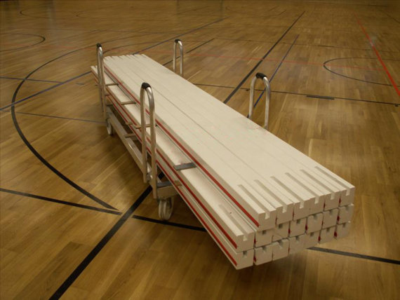 Hallen-Hockeybande "EM 2012", 20 x 4 m, mit Kunststoffaufprallschutz