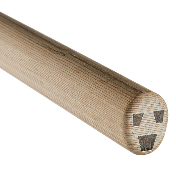 Spieth Spezialschichtholz-Holm mit 3-facher Glasfibereinlage für Parallelbarren, vorgebohrt, pro Paar