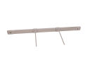 Wandaufhängung 60 x 3 cm 1,5 cm für Gymnastikmatten mit Ösen, in der Breite verstellbar
