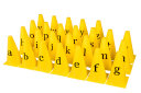 Markierungskegel 23 cm mit Buchstaben von A-Z