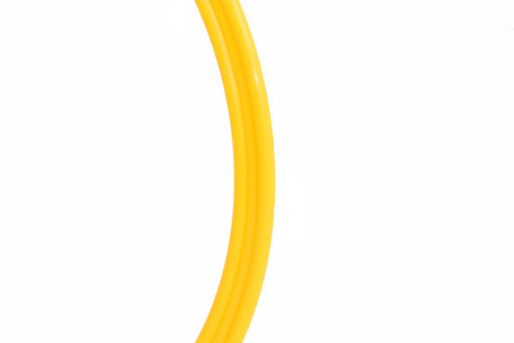Gymnastikreifen 8 mm flach, Ø 40cm, gelb