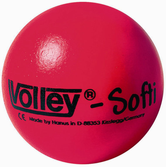 VOLLEY® ELE Softi, 160 mm, 65 g rot