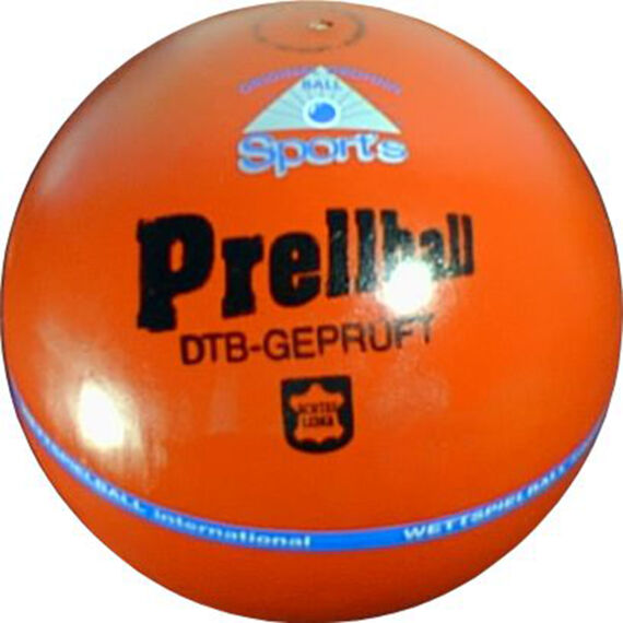 Drohnn - Saturn Prellball rot, Nappaleder, 350-380 g., DTB - geprüft