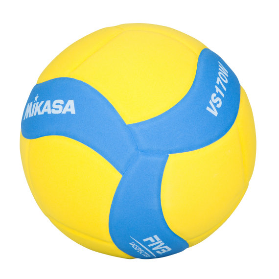Mikasa Volleyball VS170W-Y-BL, Kids ab 4 Jahren