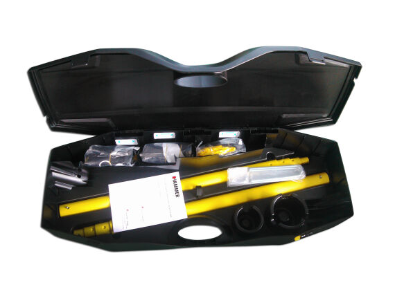 Hammer® 3- in-1 Netz, Set für Volleyball, Badminton und Tennis