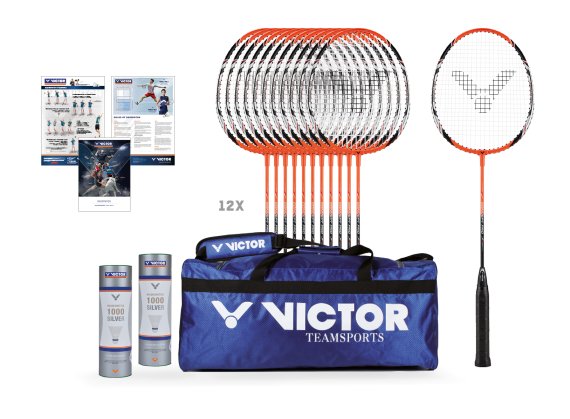 Victor Badminton Allround-Set, 27-teilig