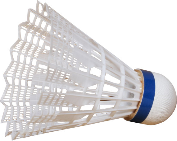Victor Badmintonball Shuttle 1000 Silver (6St.) weiß, mittel (blau)