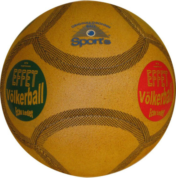 Drohnn - Effet Völkerball, Verloursleder, gelb,...