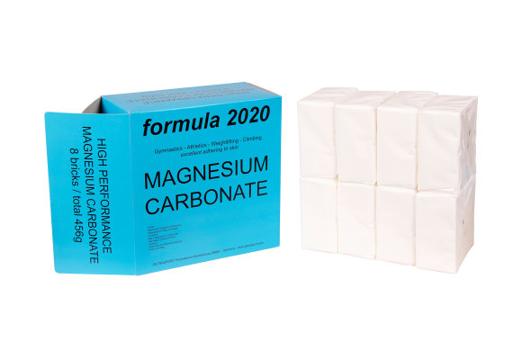 Magnesia in Blockform in Box, 456 g, Inhalt 8 x 57 g Ziegel